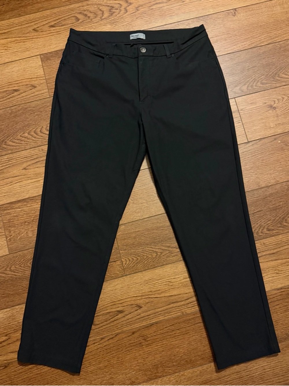 VRST Athletic Men's Black Performance Stretch Chinos  36x32